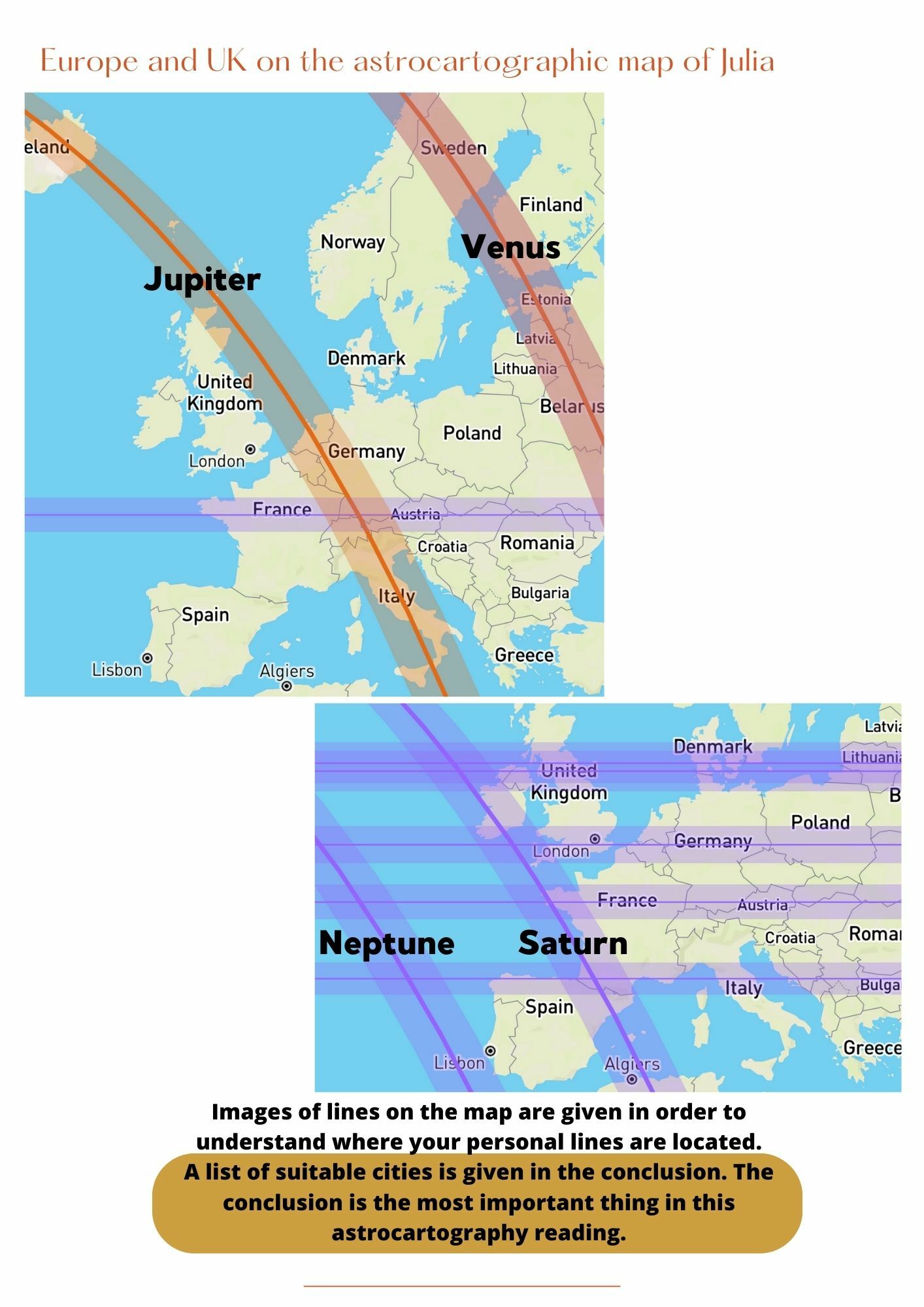 How To Read Astrocartography Map Find Your Perfect Place To Live