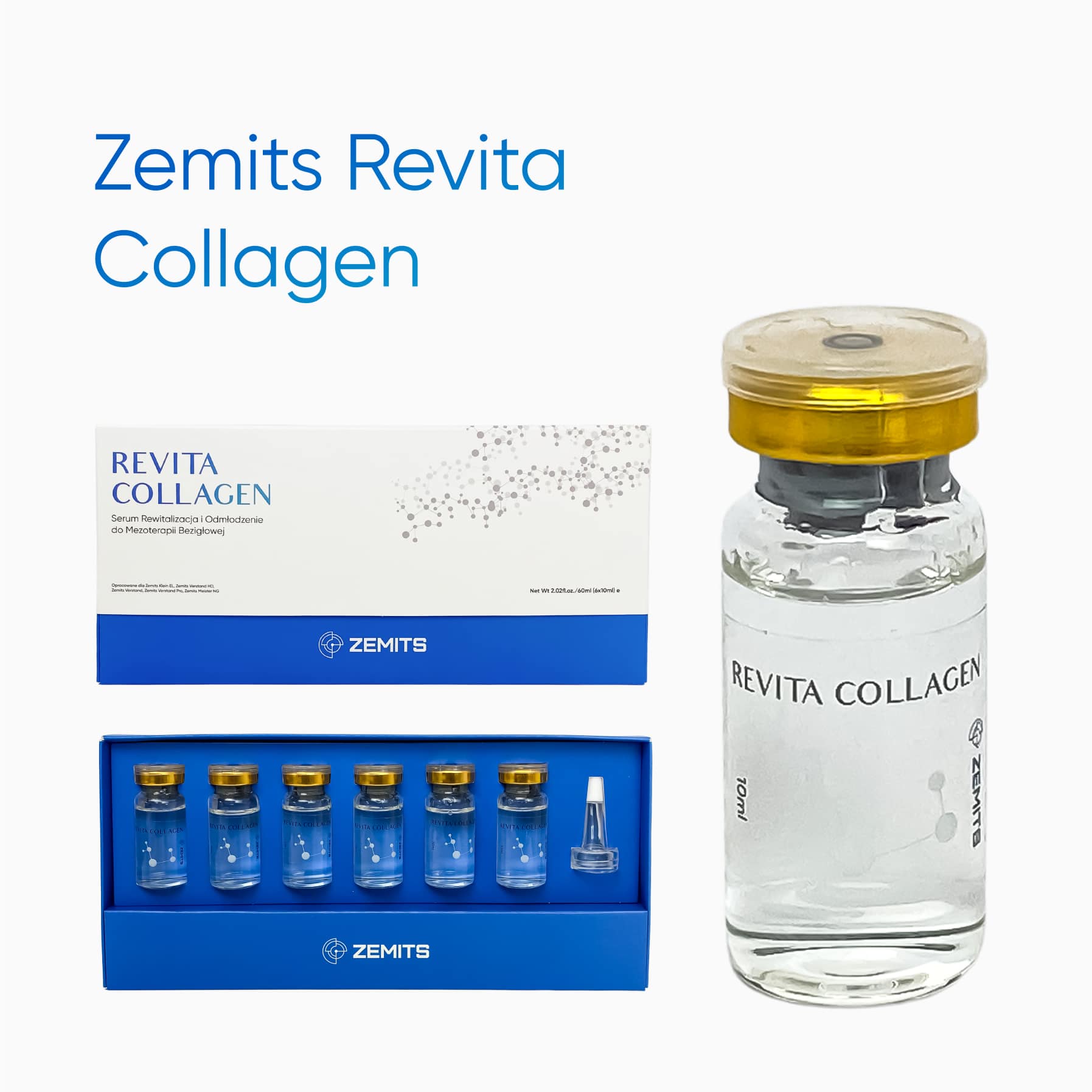 Zemits RevitaCollagen Serum kolagenowe do mezoterapii bezigłowej