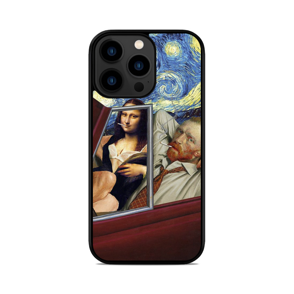 Чохол для iPhone, Samsung, Xiaomi, Huawei, Oppo, Realme Vincent van Gogh Mona Liza