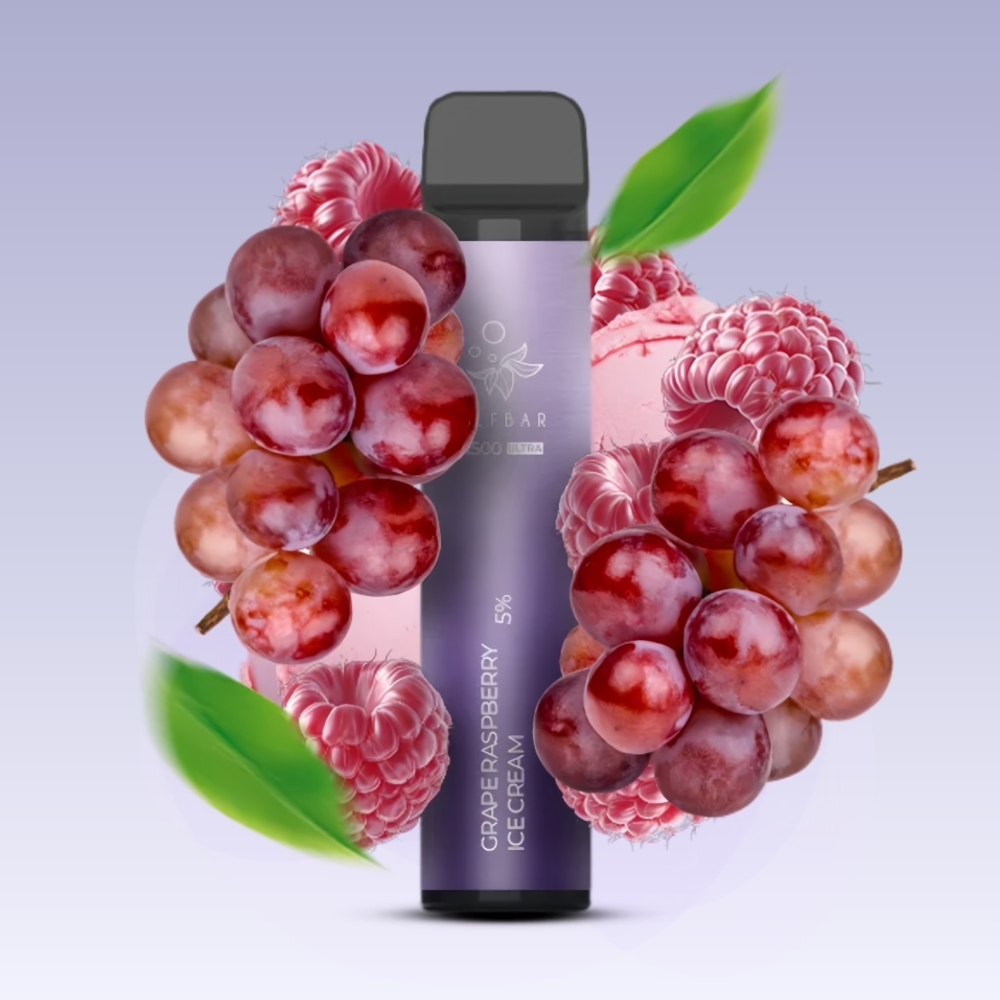 Grape Raspberry Ice Cream