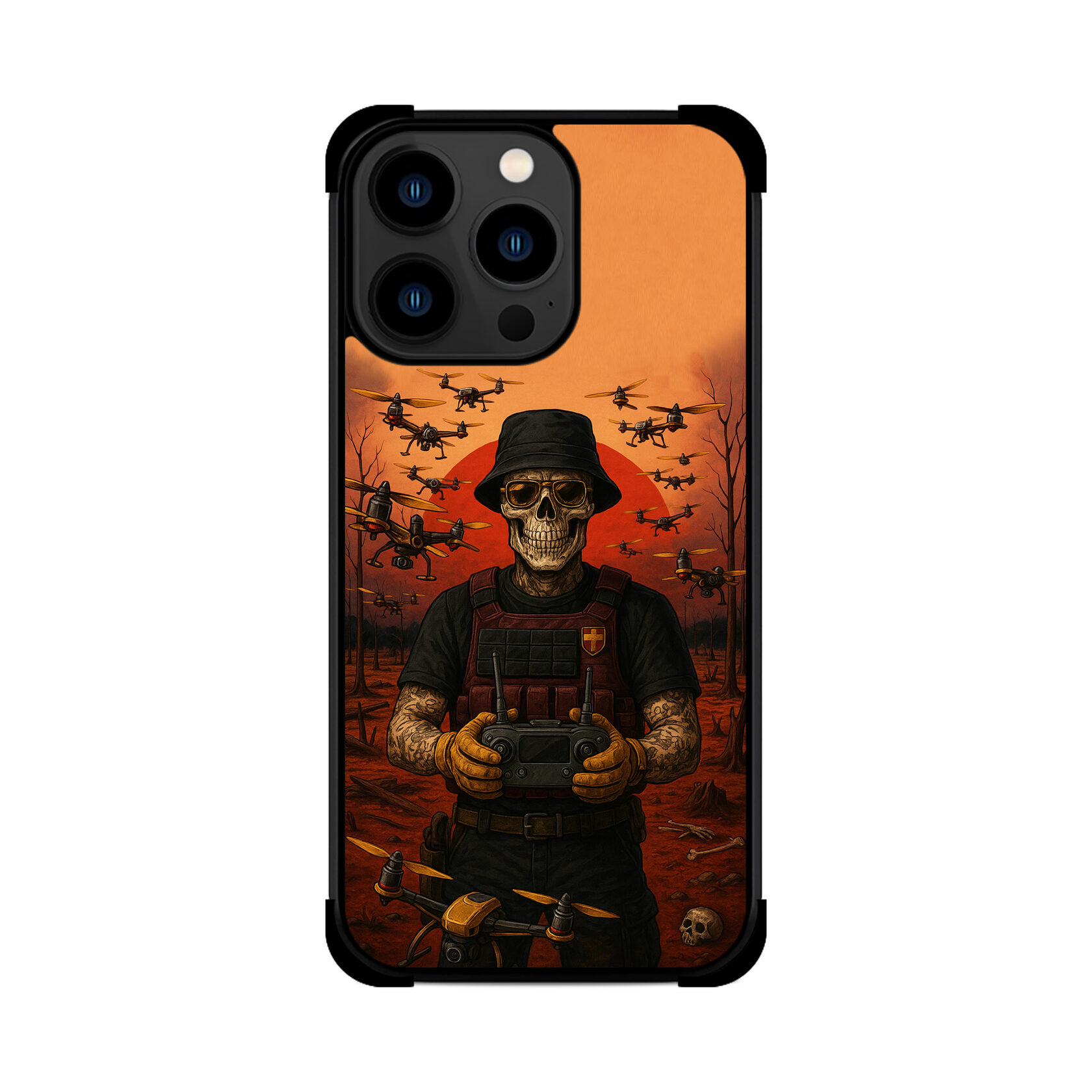 Протиударний чохол для iPhone ОПЕРТАОР ДРОНУ ЗСУ НГУ