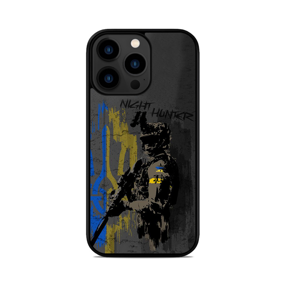 Чохол для iPhone, Samsung, Xiaomi, Huawei, Oppo, Realme ЗСУ Hunter