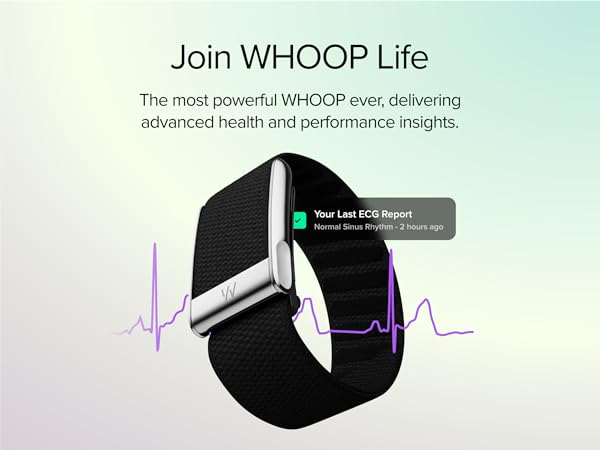 WHOOP 5.0 Life MG – 12-Month Membership – Health and Fitness Wearable – 24/7 Activity Tracker — iProStore Bakı