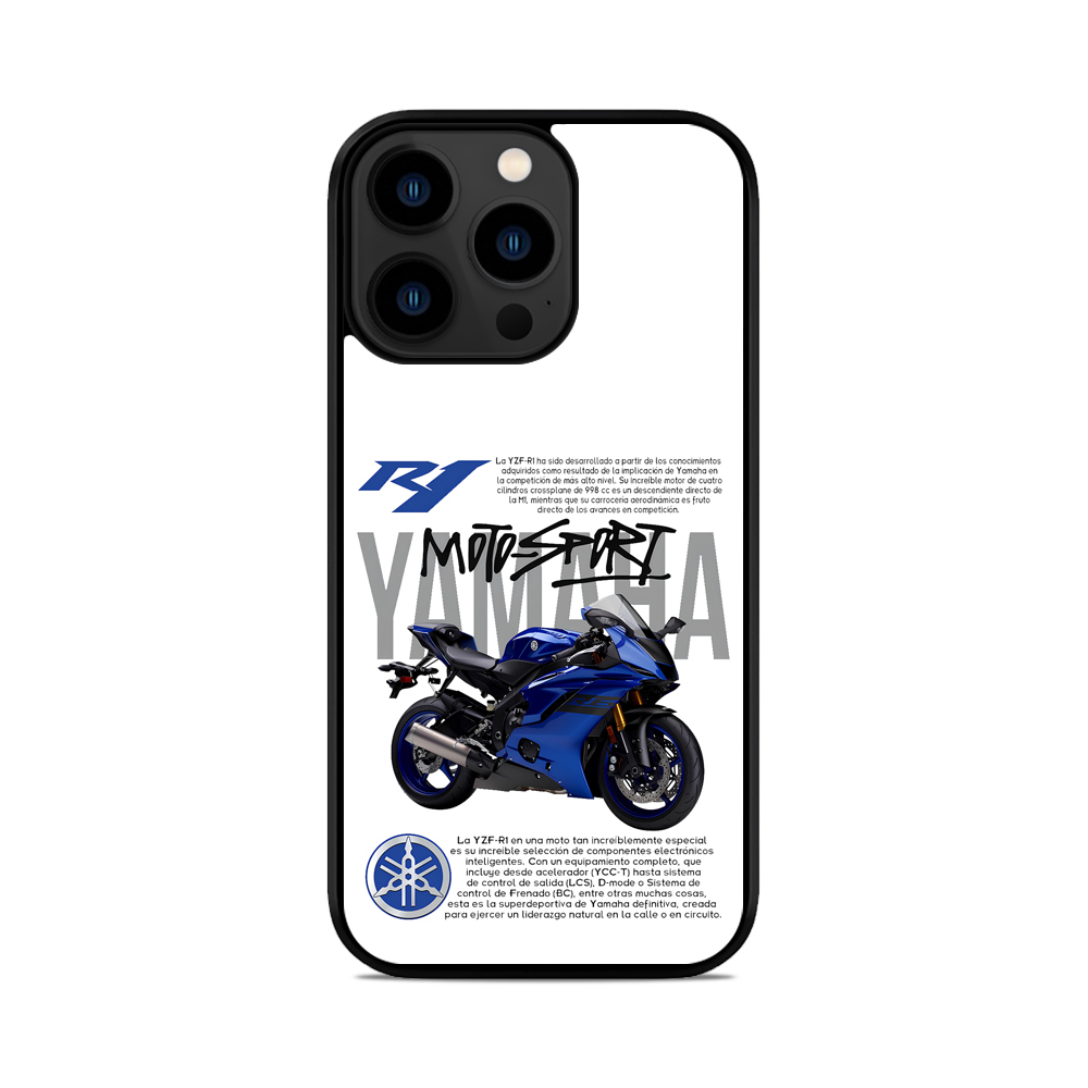 Чохол для iPhone, Samsung, Xiaomi, Huawei, Oppo, Realme YAMAHA R1