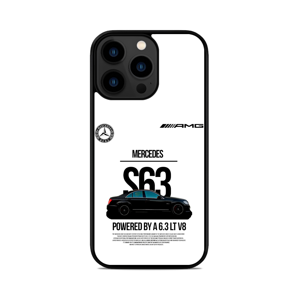 Чохол для iPhone, Samsung, Xiaomi, Huawei, Oppo, Realme Mercedes S63 AMG