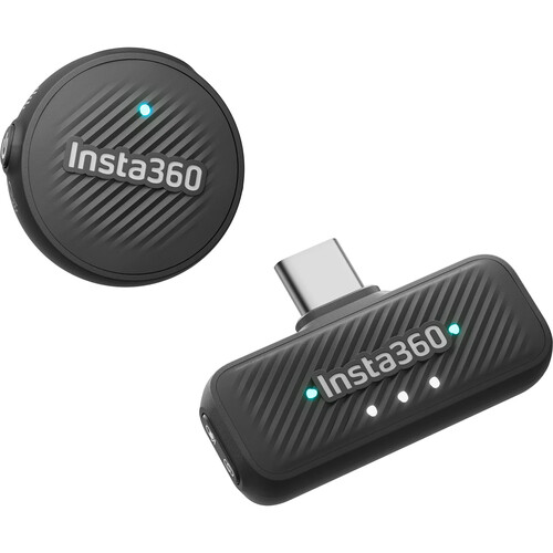 Insta360 Mic Air Wireless Transmitter and Receiver Kit (2.4 GHz) — iProStore Bakı