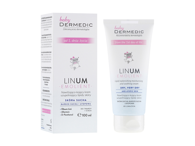 Dermedic Emolient Linum Baby Crema hidratanta calmanta