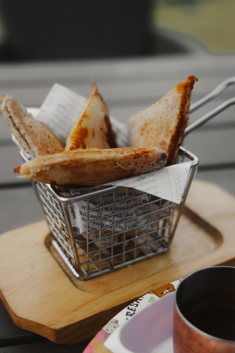 Hot Ham & Cheese Toast