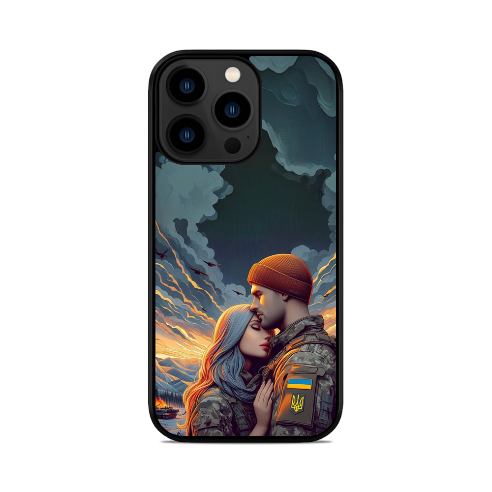Чохол для iPhone, Samsung, Xiaomi, Huawei, Oppo, Realme ПАРА ВІЙСЬКОВІ