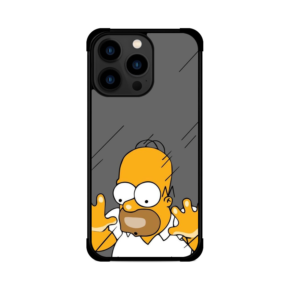Протиударний чохол для iPhone Simpsons Гомер Скло