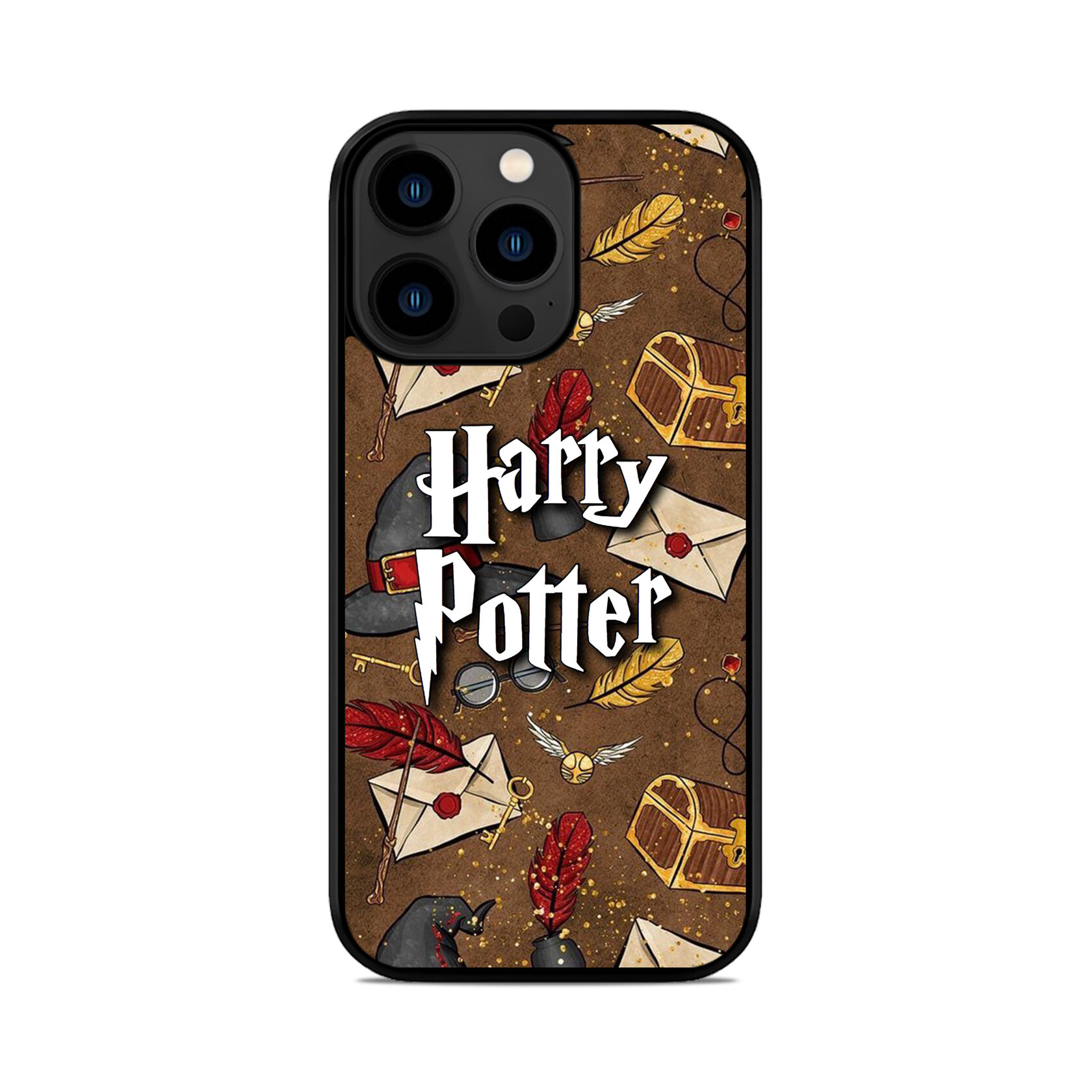 Чохол для iPhone, Samsung, Xiaomi, Huawei, Oppo, Realme ГАРРІ ПОТТЕР ЛИСТИ