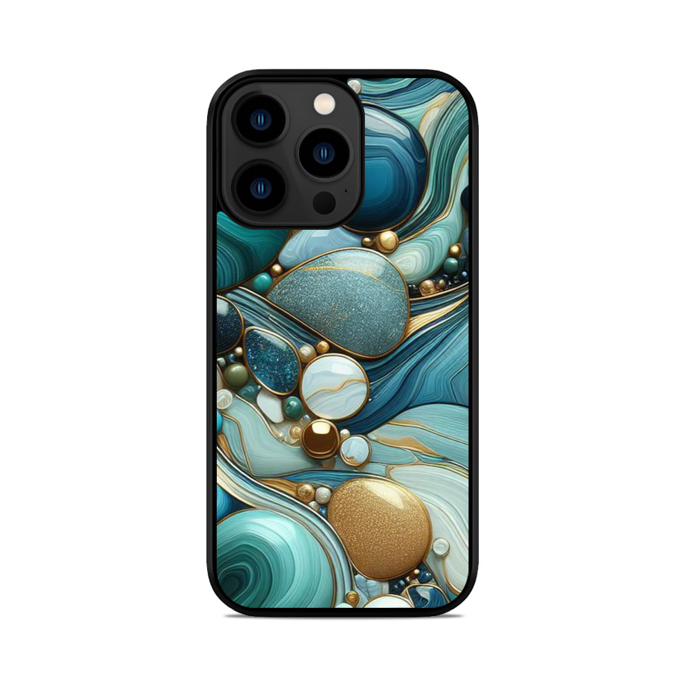 Чохол для iPhone, Samsung, Xiaomi, Huawei, Oppo, Realme мармур Крапель