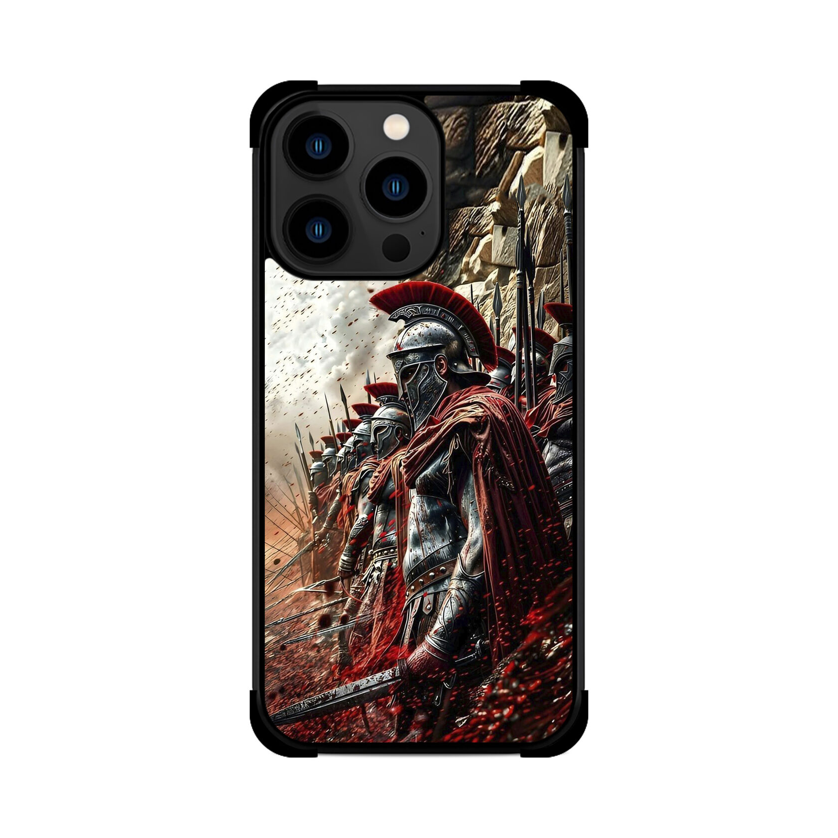 Протиударний чохол для iPhone 300 СПАРТАНЦІВ