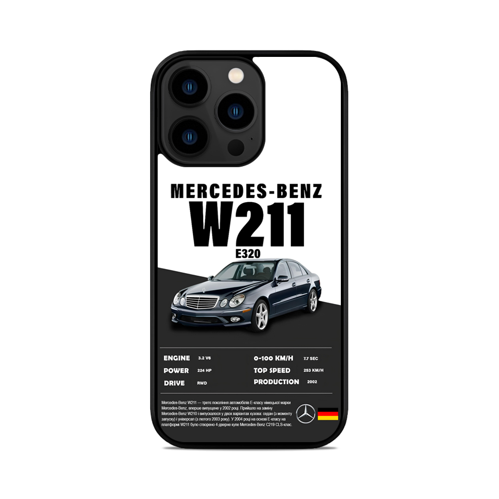 Чохол для iPhone, Samsung, Xiaomi, Huawei, Oppo, Realme Mercedes-Benz W211