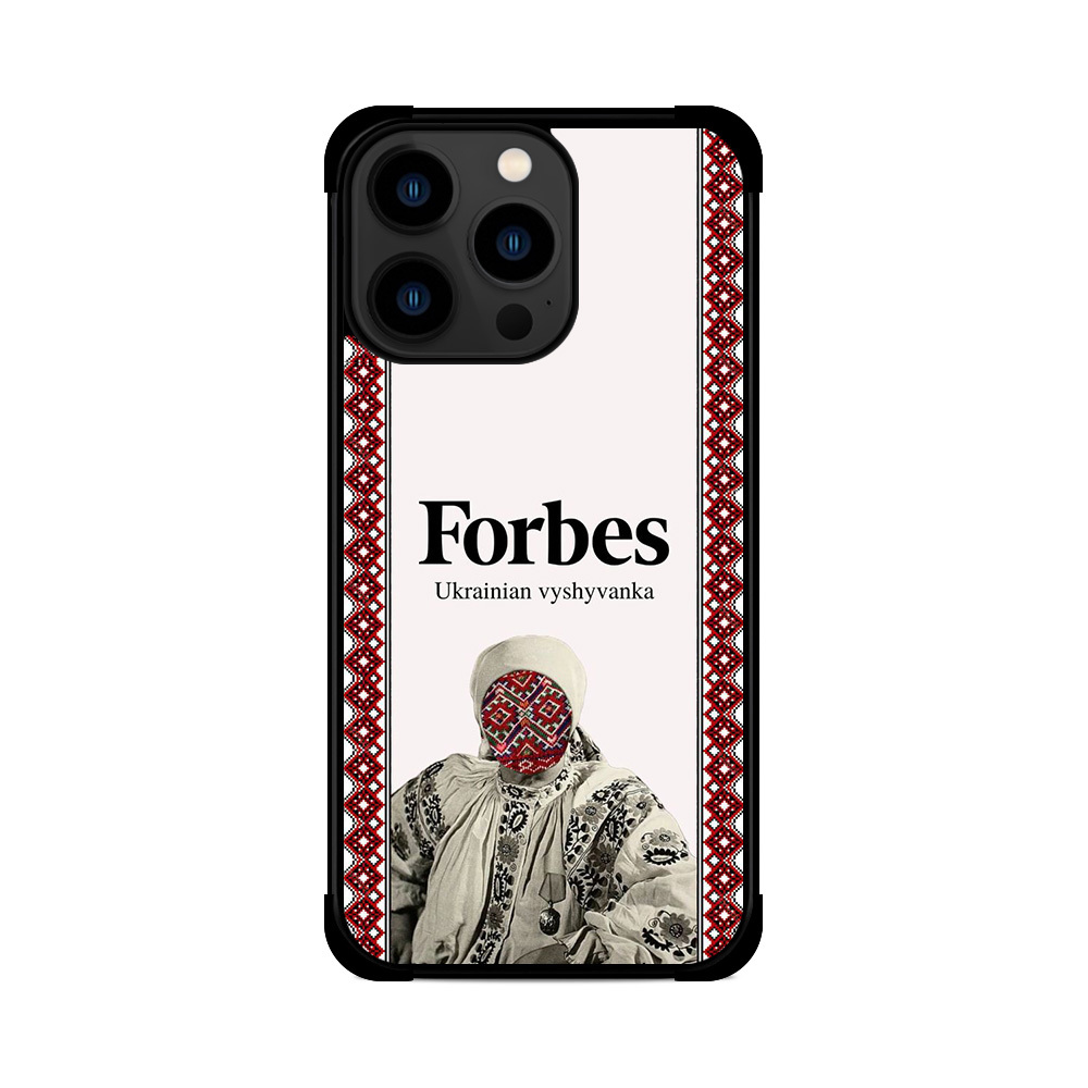 Протиударний чохол для iPhone Вишиванка Forbes