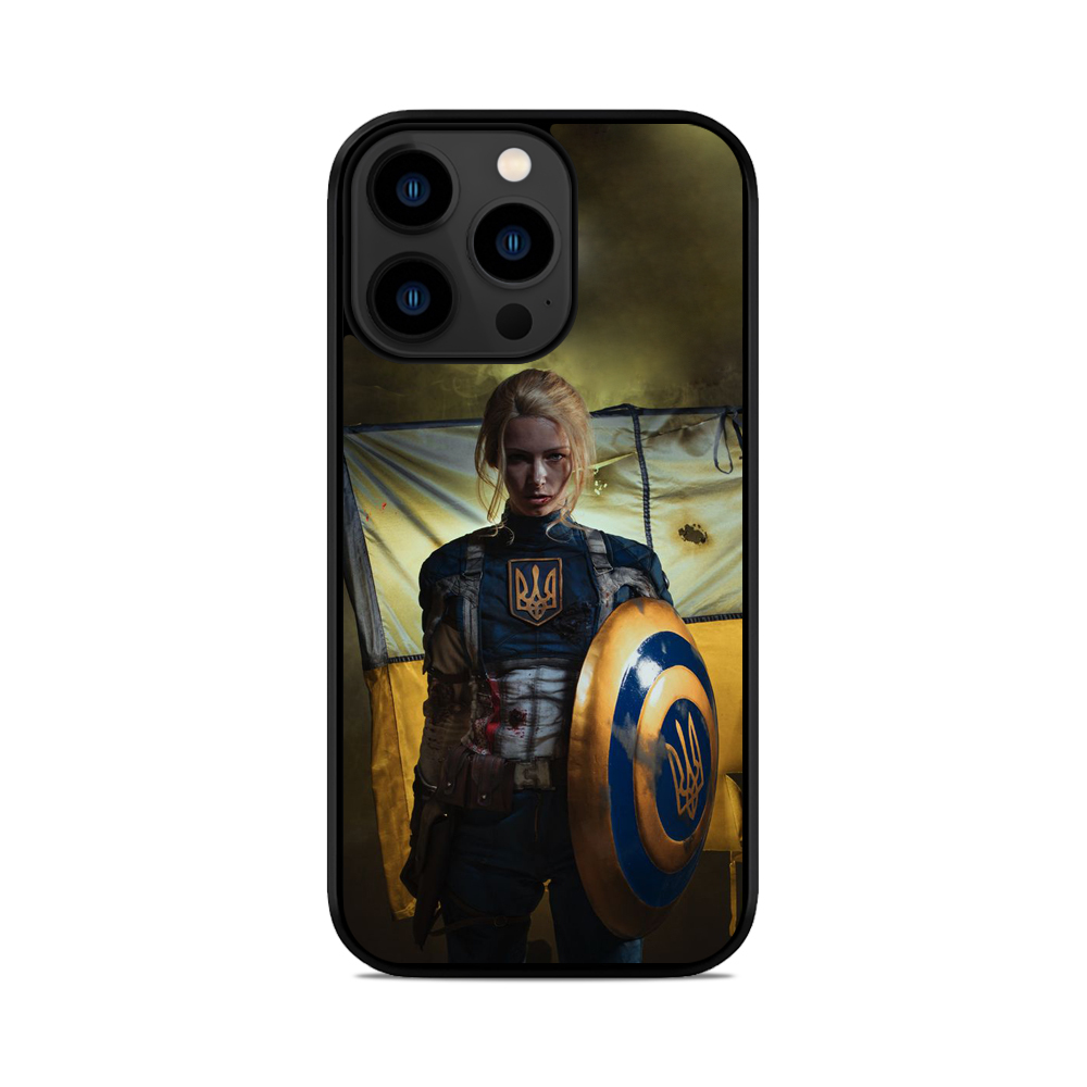 Чохол для iPhone, Samsung, Xiaomi, Huawei, Oppo, Realme Captain Ukraine