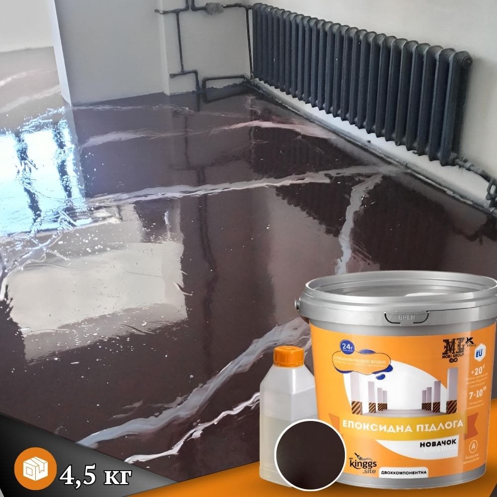 Як залити підлогу в ангарі коричнева суміш для новачків 10 кг