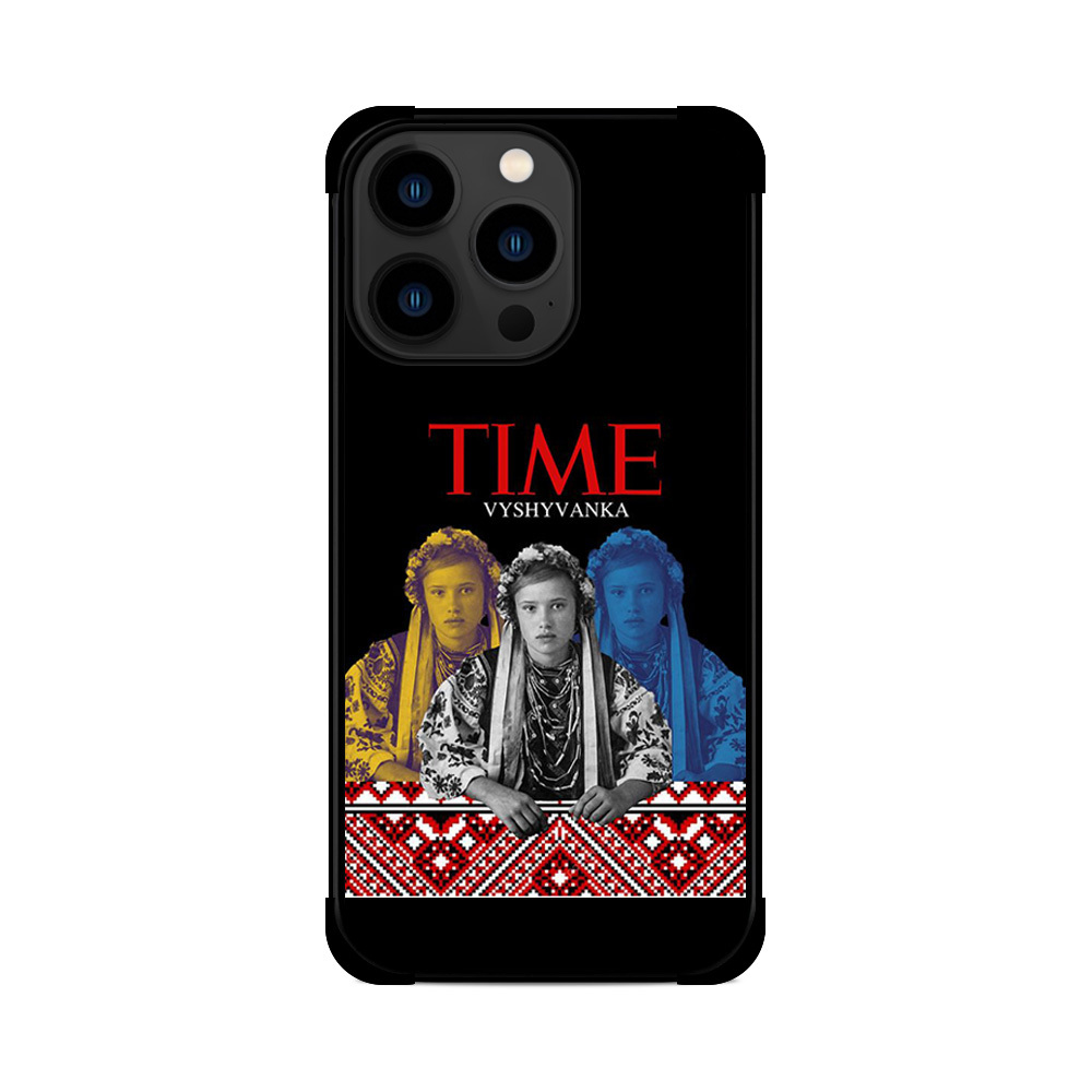 Протиударний чохол для iPhone Вишиванка Time