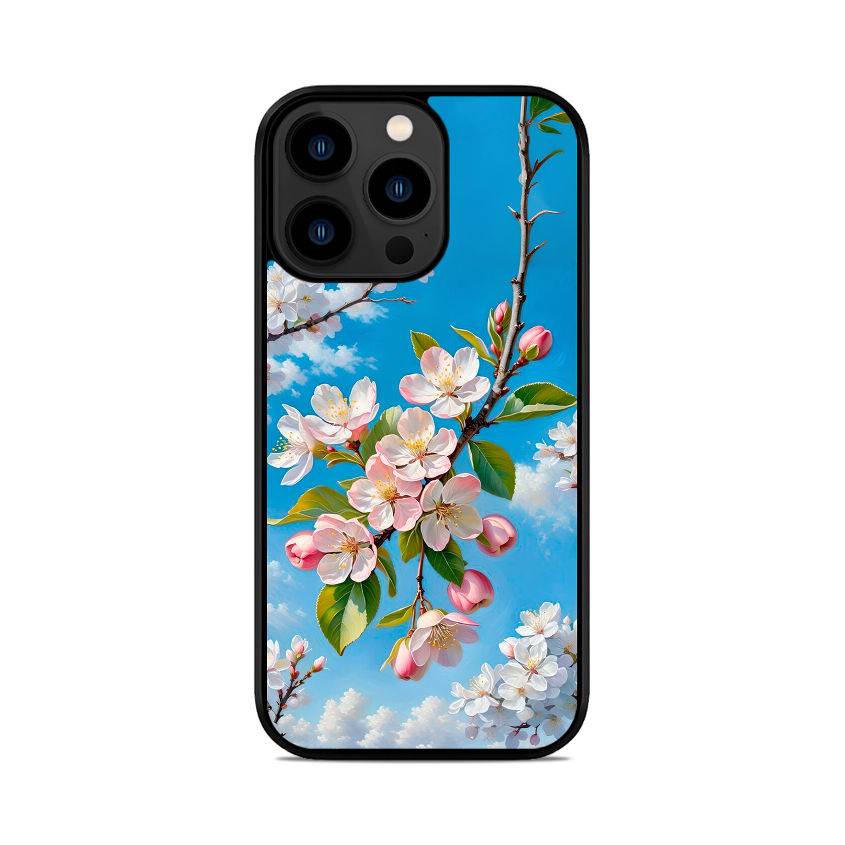 Чохол для iPhone, Samsung, Xiaomi, Huawei, Oppo, Realme ГІЛКА САКУРИ