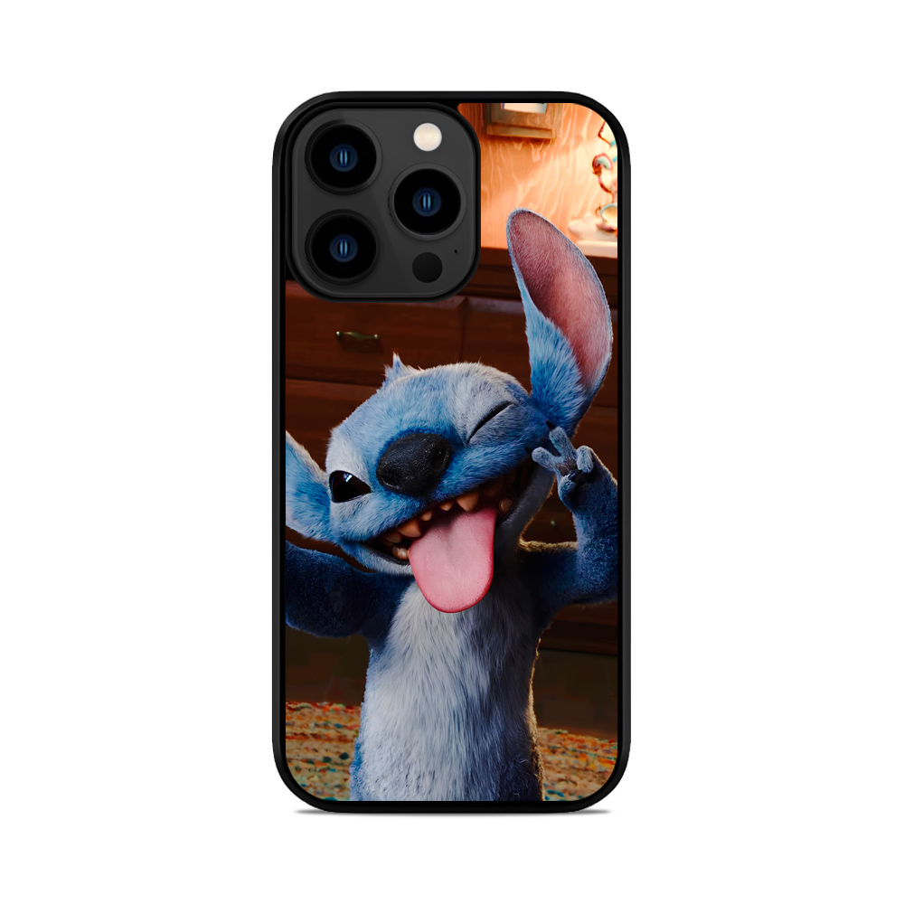 Чохол для iPhone, Samsung, Xiaomi, Huawei, Oppo, Realme Ліло і Стіч Посмішка