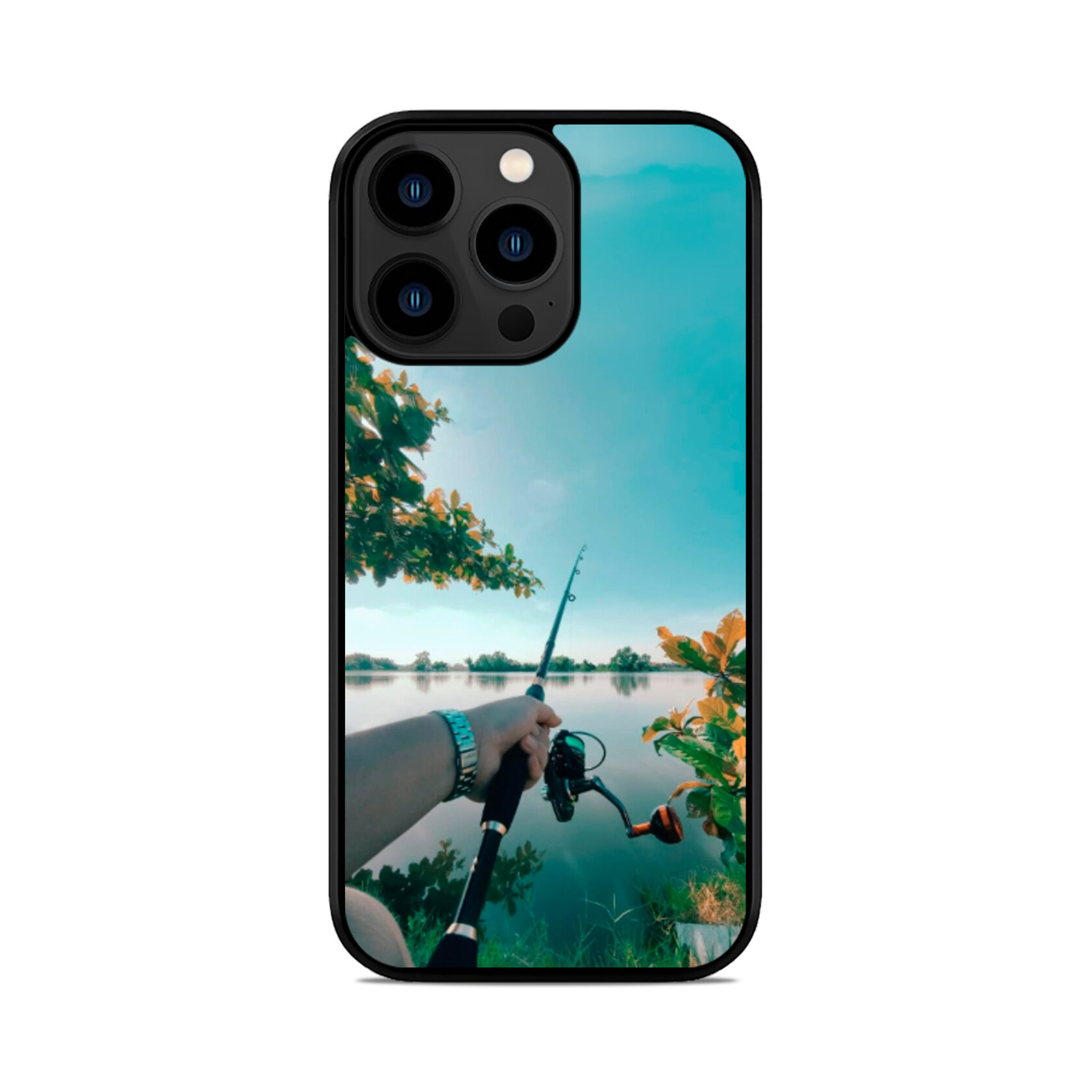 Чохол для iPhone, Samsung, Xiaomi, Huawei, Oppo, Realme Літня Рибалка