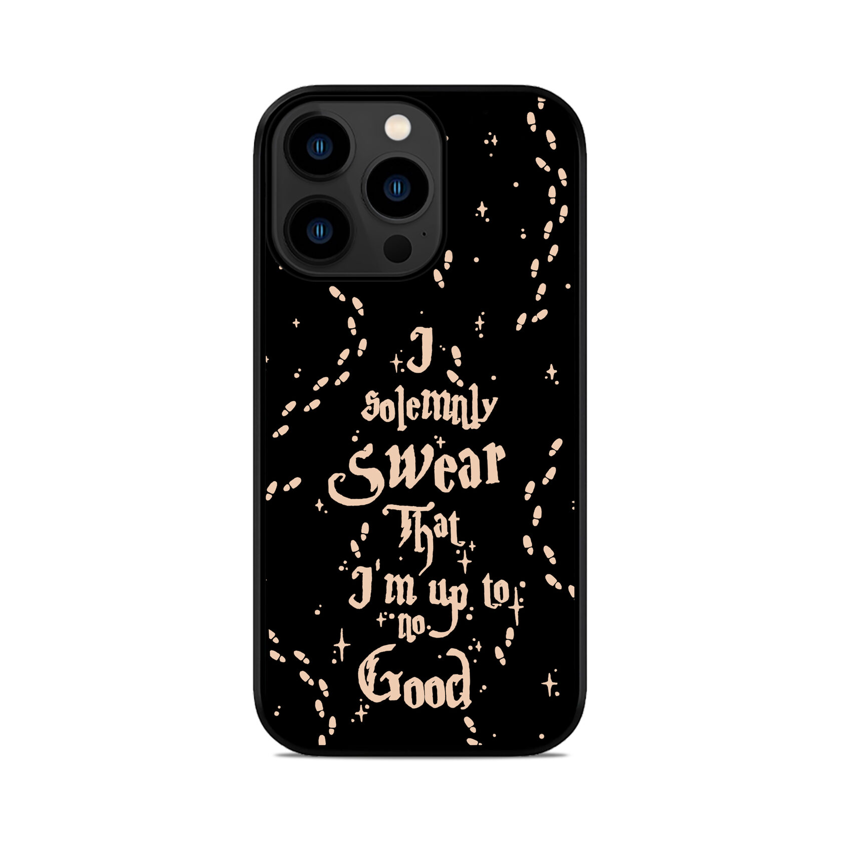 Чохол для iPhone, Samsung, Xiaomi, Huawei, Oppo, Realme i solemnly swear that i'm up to no good гаррі поттер новорічний чохол