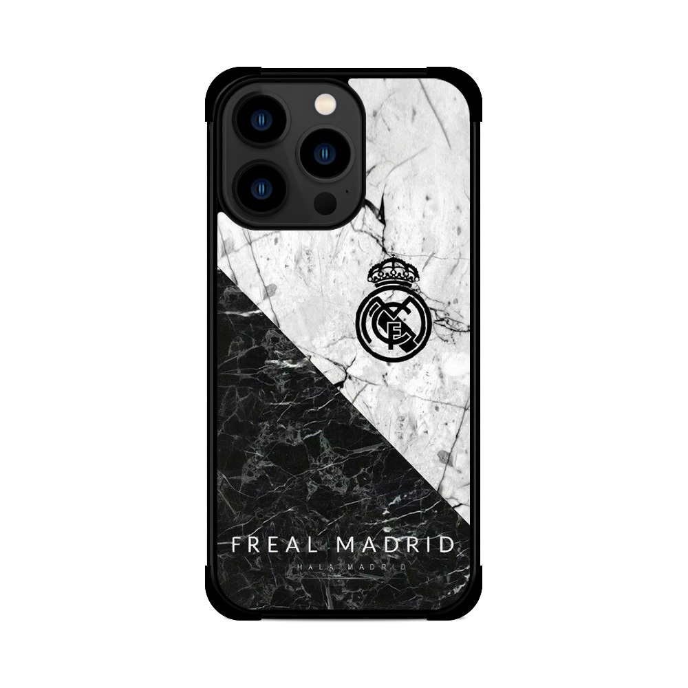 Протиударний чохол для iPhone realmadrid fc Мармур