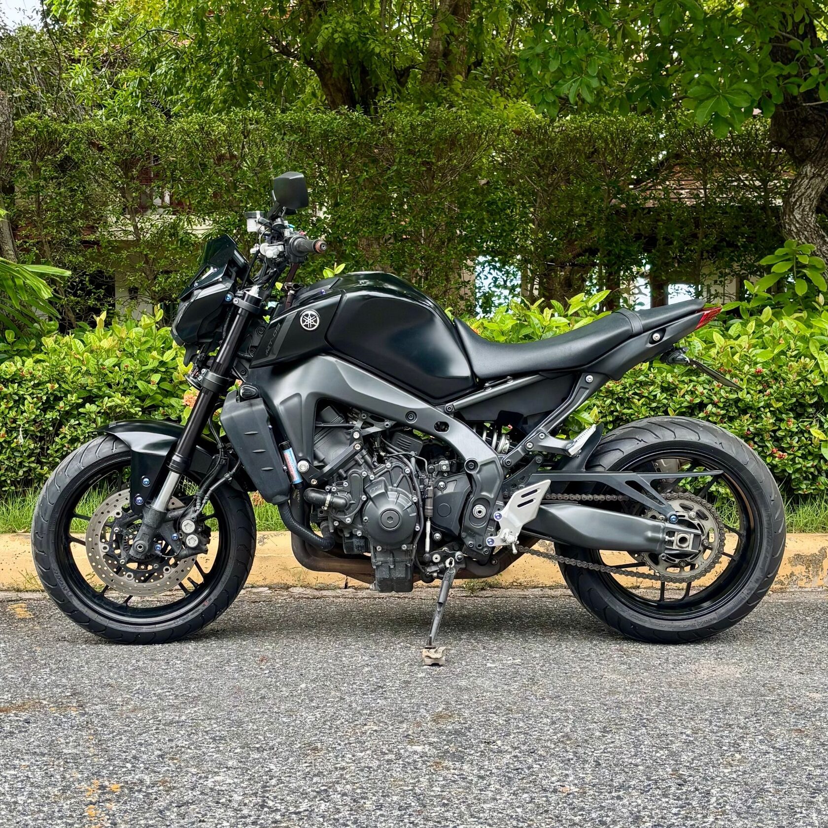 Latest Yamaha MT-09 Gen 3 streetfighter for hire at pattayabike.rent