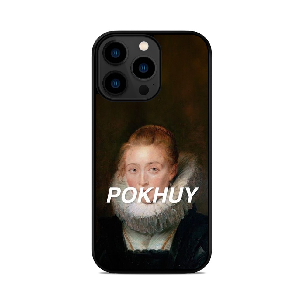 Чохол для iPhone, Samsung, Xiaomi, Huawei, Oppo, Realme Жарти Pokhuy