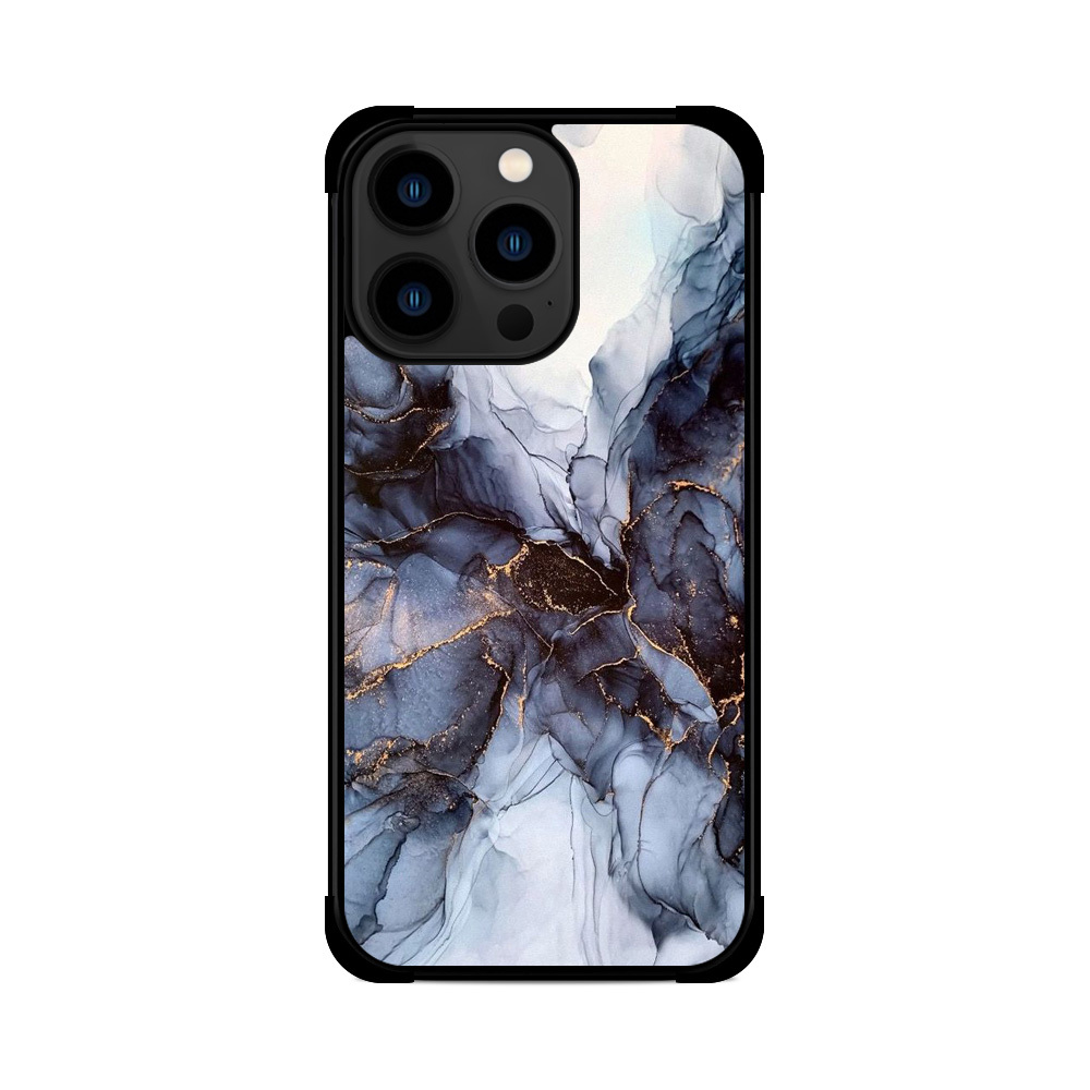 Протиударний чохол для iPhone мармур Золота Прохолода