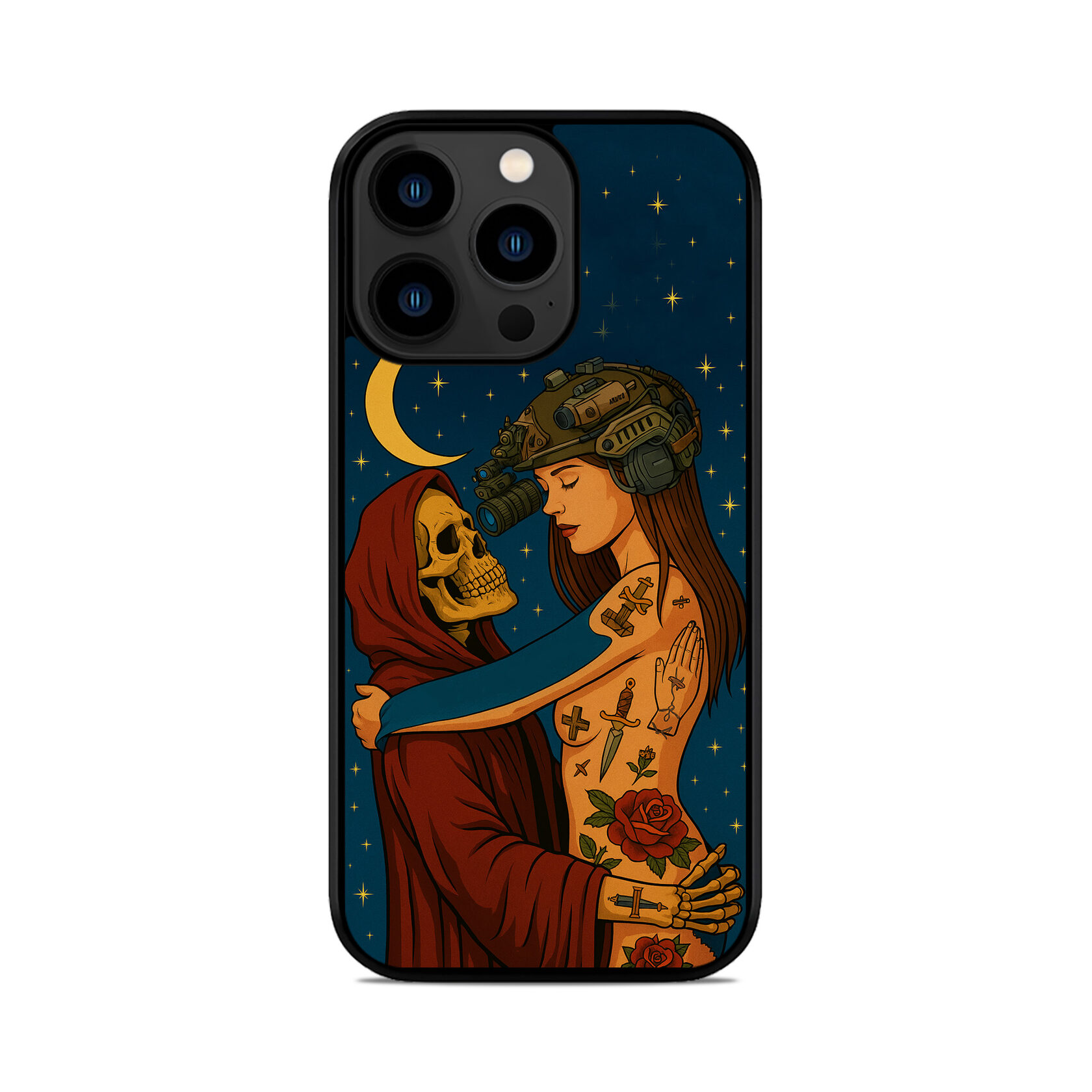 Чохол для iPhone, Samsung, Xiaomi, Huawei, Oppo, Realme ТАНЕЦЬ СМЕРТІ ЗСУ