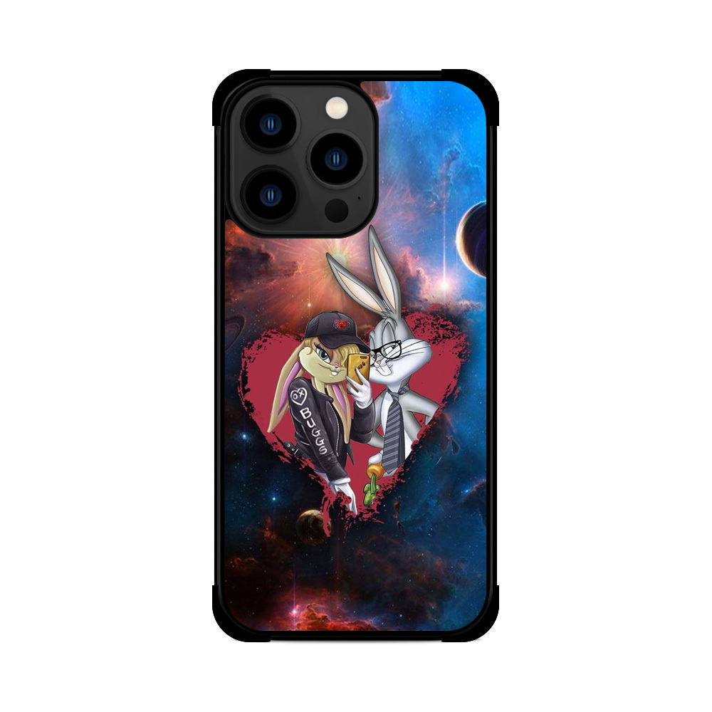 Протиударний чохол для iPhone Lola Bugs Космос Серце