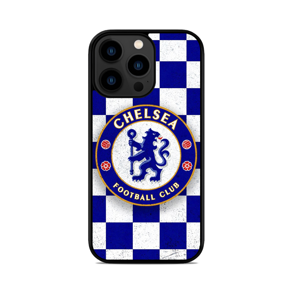 Чохол для iPhone, Samsung, Xiaomi, Huawei, Oppo, Realme Chelsea FC Квадрати