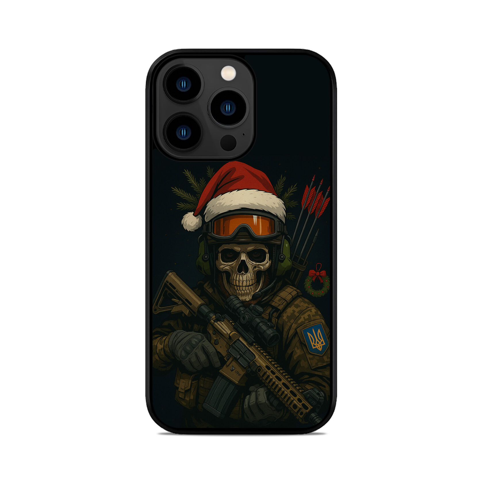 Чохол для iPhone, Samsung, Xiaomi, Huawei, Oppo, Realme НОВОРІЧНИЙ ПРИВИД ЗСУ