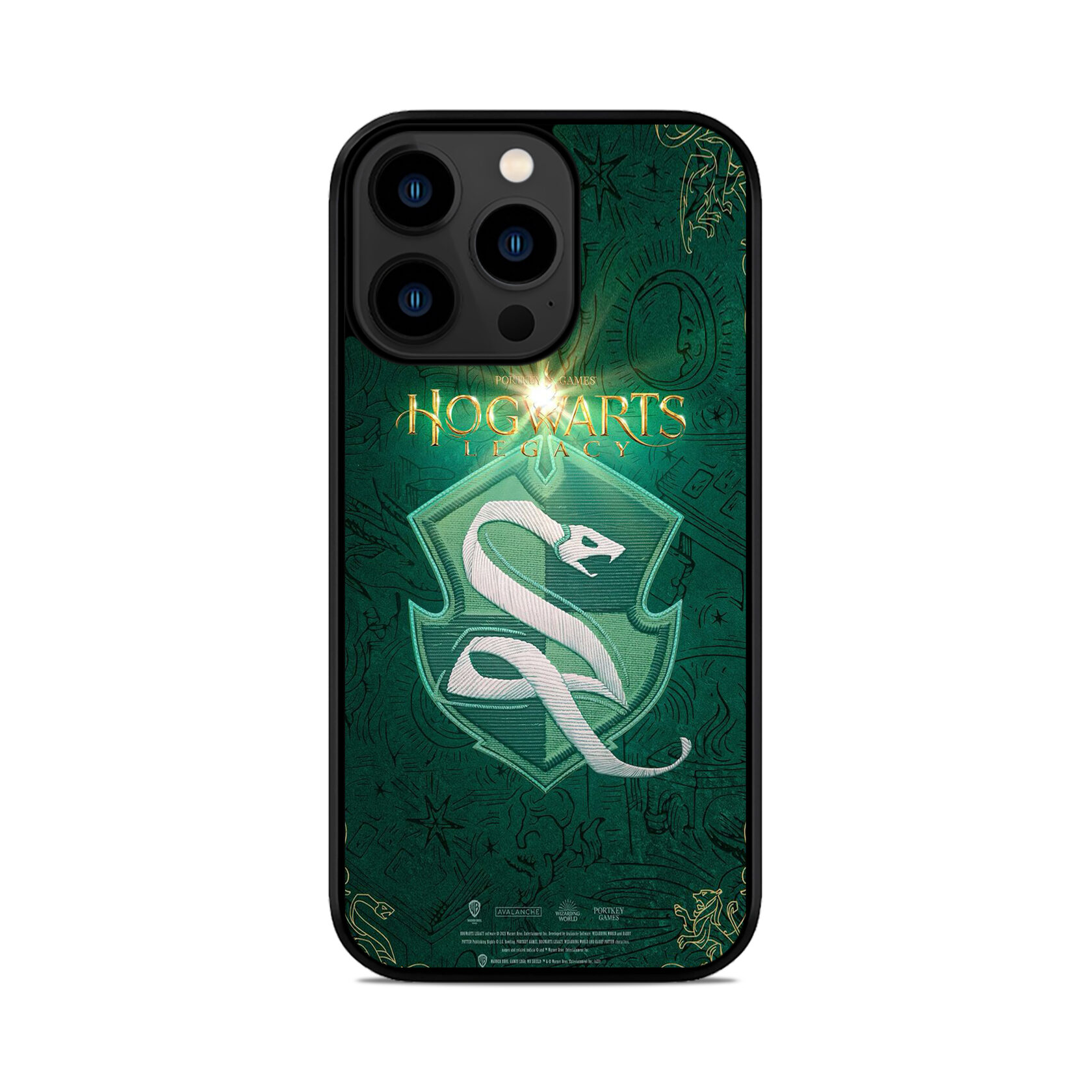 Чохол для iPhone, Samsung, Xiaomi, Huawei, Oppo, Realme Slytherin гаррі поттер новорічний чохол