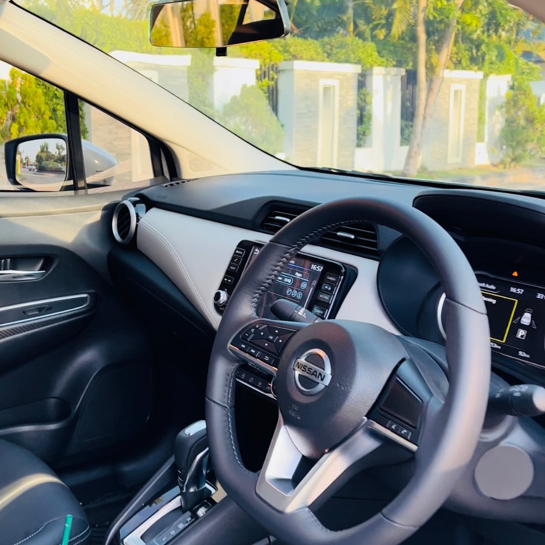 Nissan Almera sedan rental Pattaya Thailand