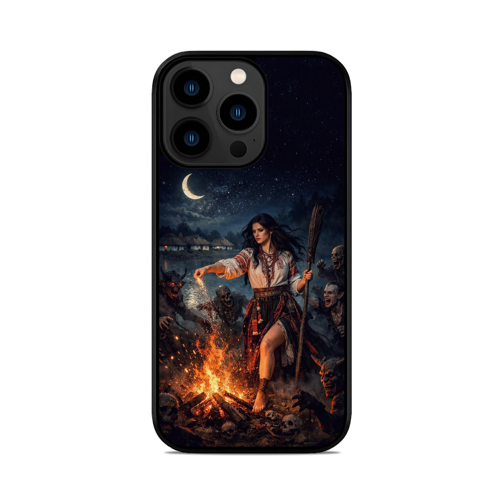 Чохол для iPhone, Samsung, Xiaomi, Huawei, Oppo, Realme ВІДЬМА ВРАЖЕ