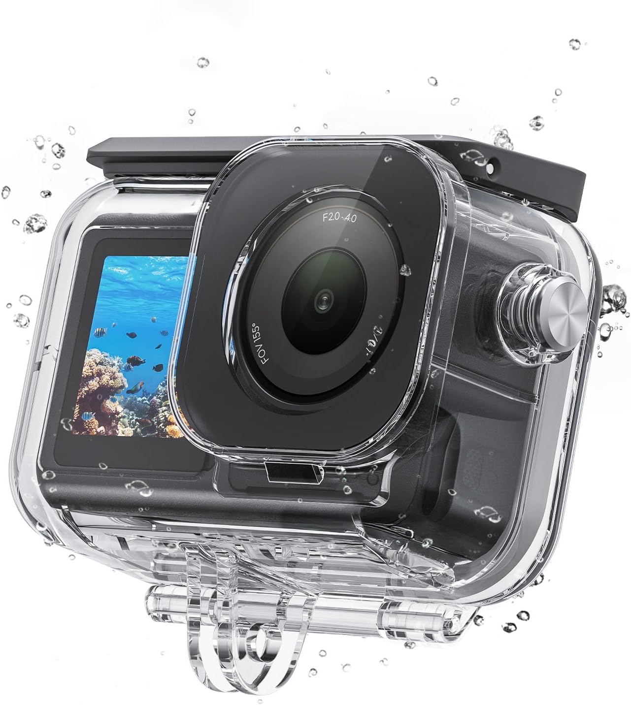 TELESIN Waterproof Case with Anti-Fog for DJI Osmo Action 6 Camera — iProStore Bakı