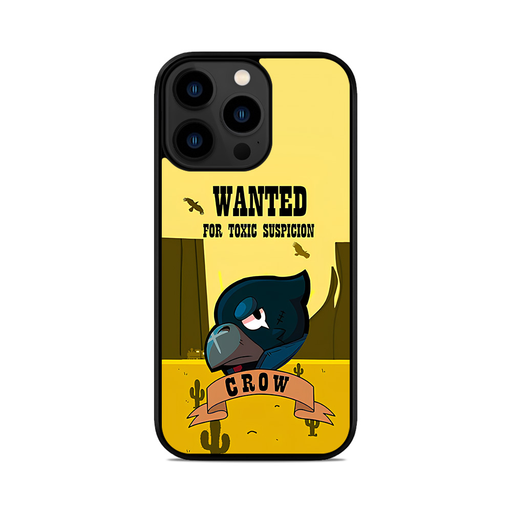 Чохол для iPhone, Samsung, Xiaomi, Huawei, Oppo, Realme Brawl Stars Crow