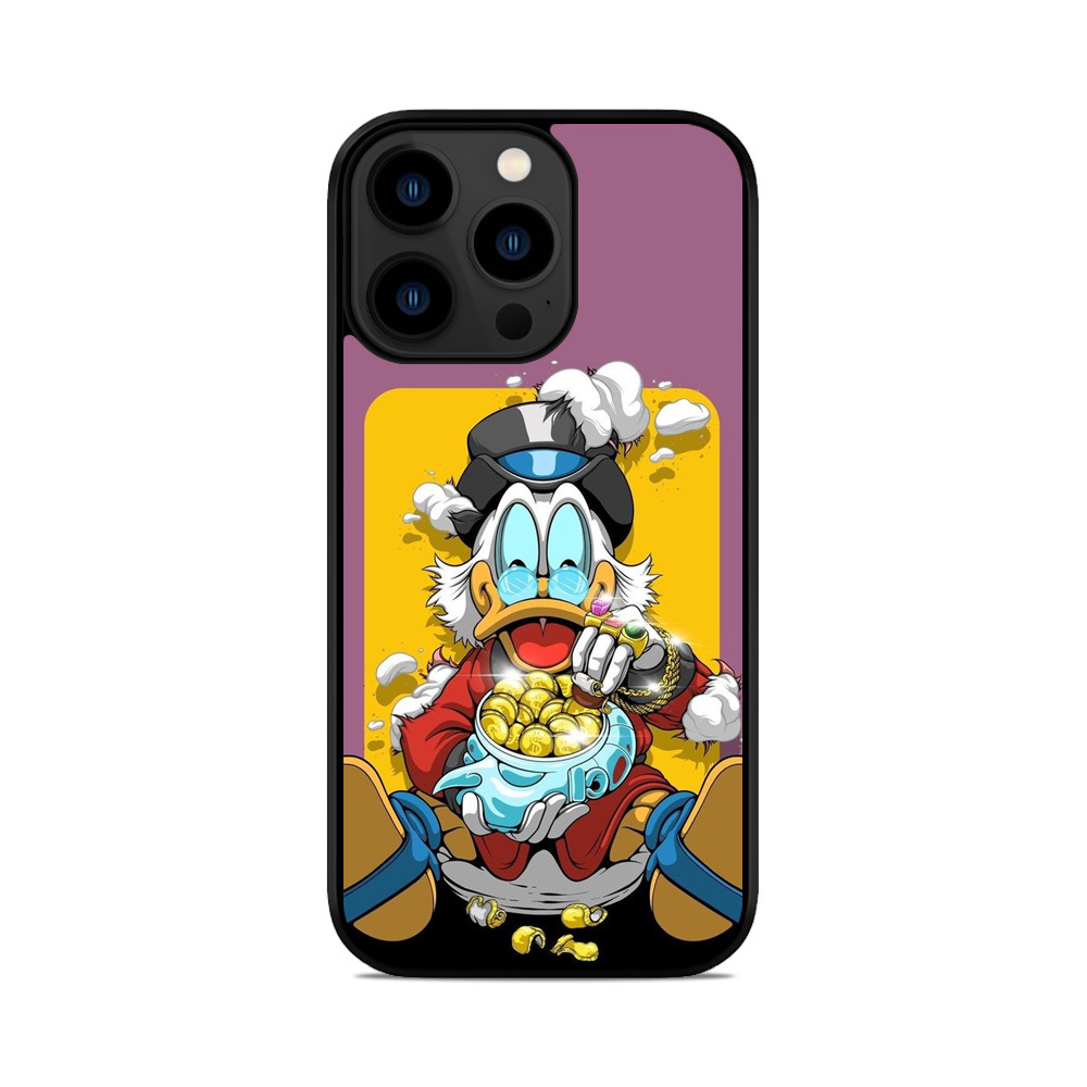 Чохол для iPhone, Samsung, Xiaomi, Huawei, Oppo, Realme Скрудж Золото