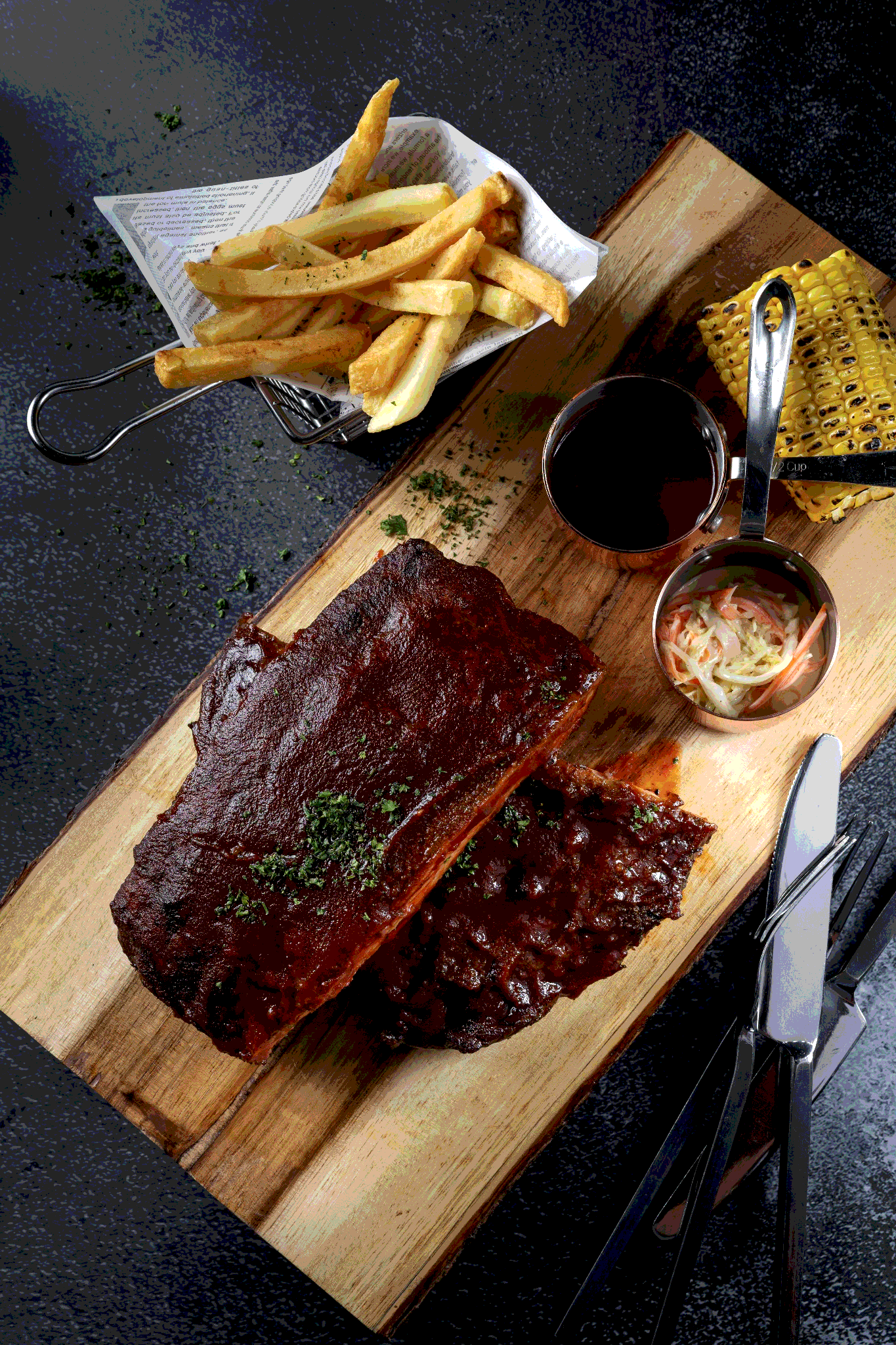 Slow-Smoked Pork Ribs – 800g