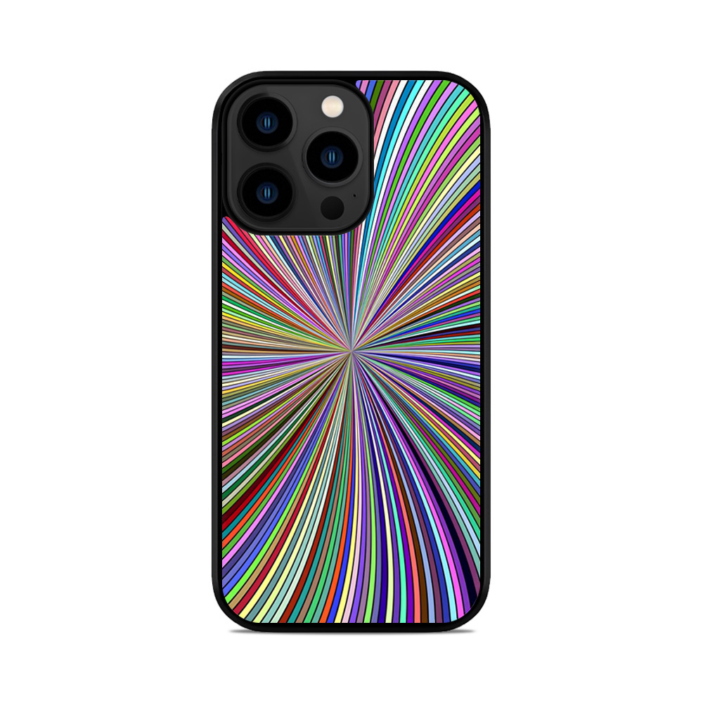 Чохол для iPhone, Samsung, Xiaomi, Huawei, Oppo, Realme Ілюзія Веселка