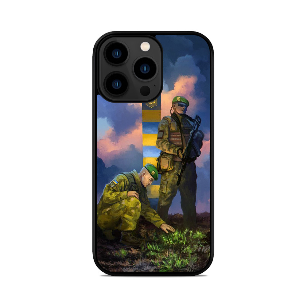 Чохол для iPhone, Samsung, Xiaomi, Huawei, Oppo, Realme ЗСУ Прикордонники