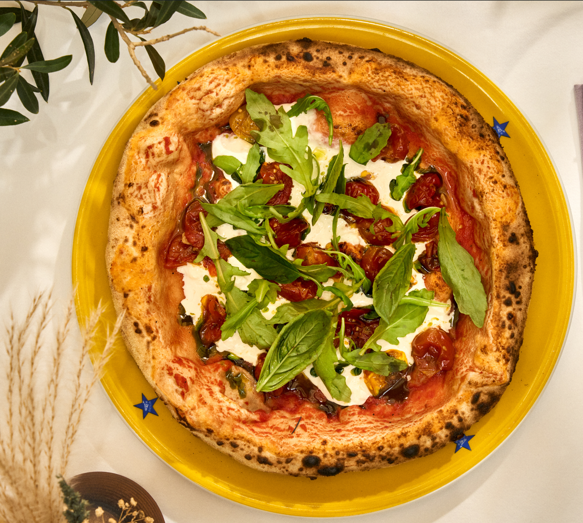 Stracciatella Pizza