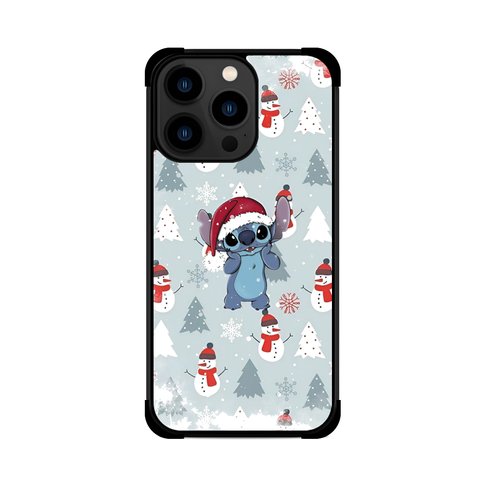Протиударний чохол для iPhone Christams Stitch Новорічний Різвдяний чохол на телефон