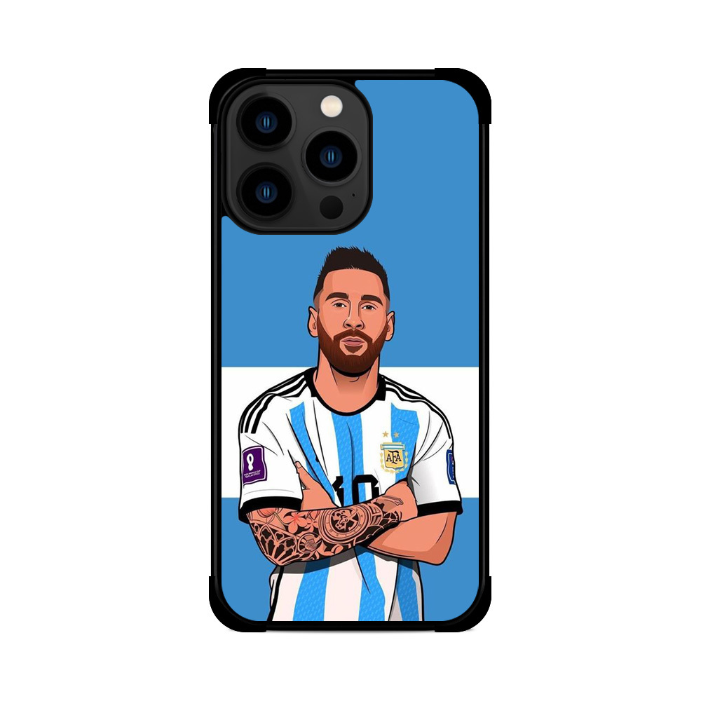 Протиударний чохол для iPhone Lionel Messi Art