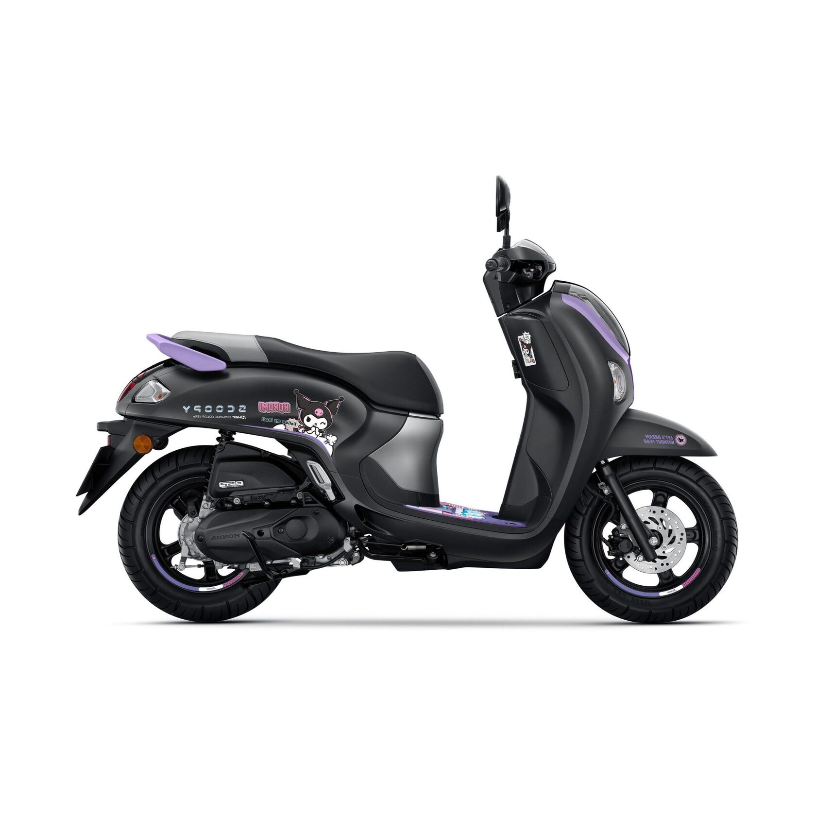 Brand new 2025-2026 Honda Scoopy scooter side view rental Pattaya Best Motors