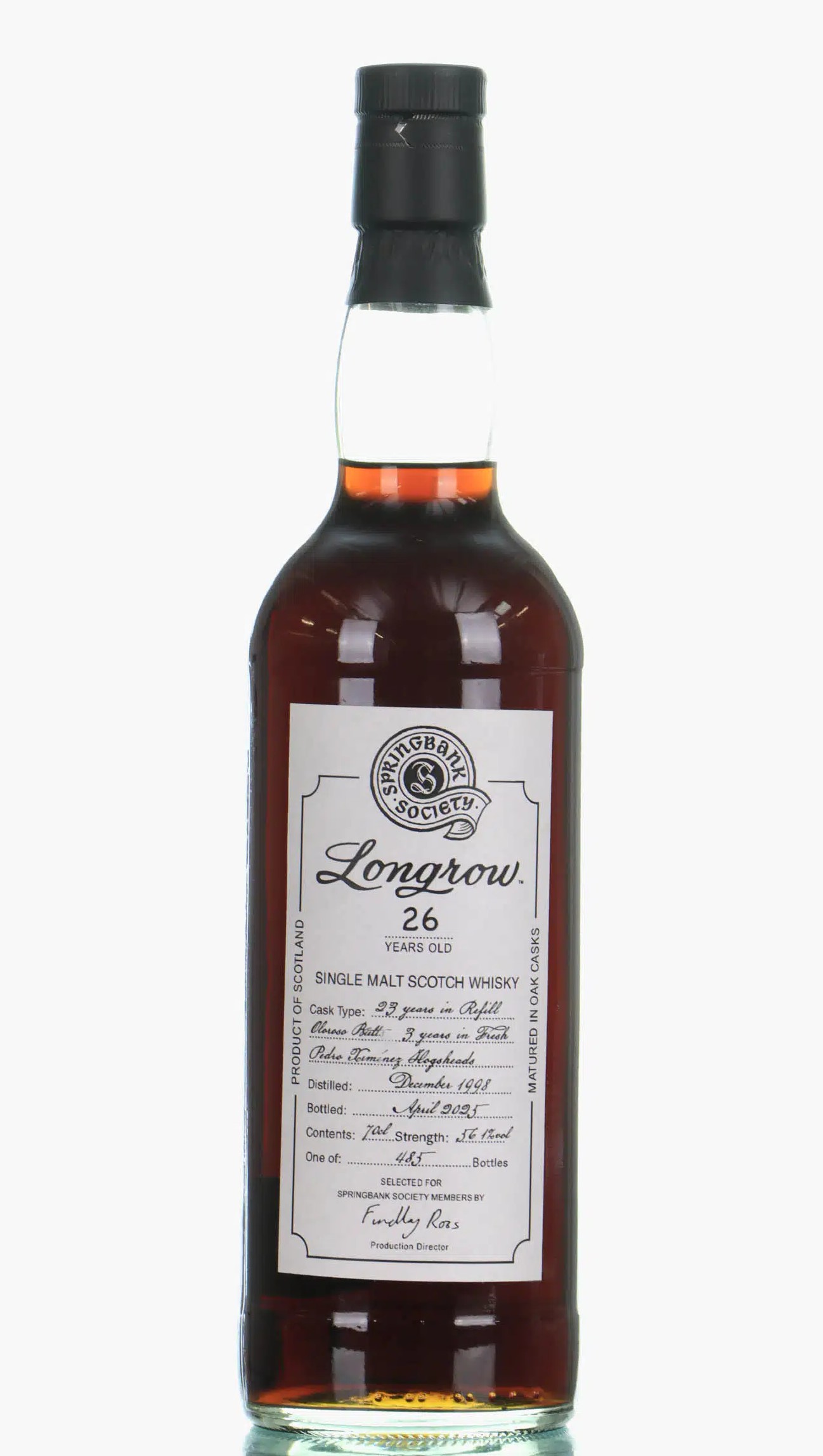Longrow 26 yo 1998/2025 — редкий Campbeltown релиз