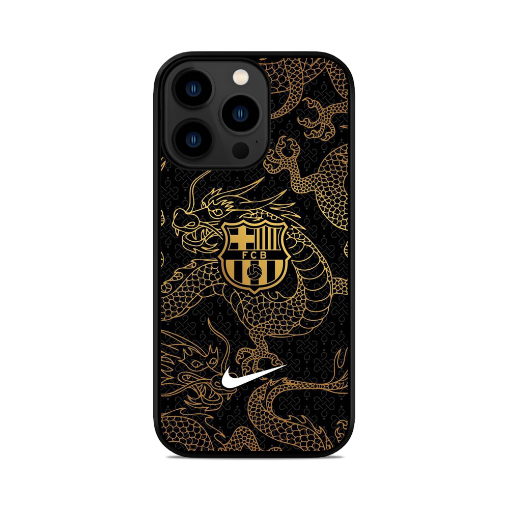 Чохол для iPhone, Samsung, Xiaomi, Huawei, Oppo, Realme Barcelona FC Дракон