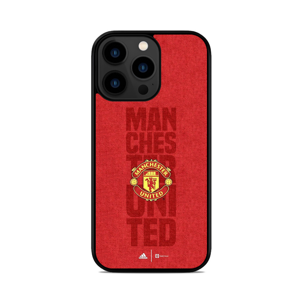 Чохол для iPhone, Samsung, Xiaomi, Huawei, Oppo, Realme Manchester United fc Червоний Фон